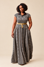Load image into Gallery viewer, Sakhile dress walking pose