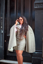 Load image into Gallery viewer, High-Waisted Italian Wool & Cashmere Shorts