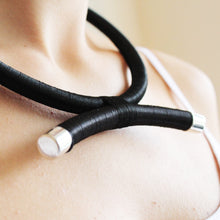 Load image into Gallery viewer, T Bar Statement Necklace
