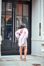 Load image into Gallery viewer, High-Waisted Italian Wool &amp; Cashmere Shorts
